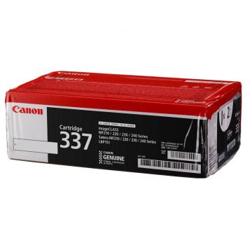  佳能 CRG 337VP 双包黑色硒鼓 适用于LBP151DW,MF249DW,MF246DN,MF243D,MF236,MF233N,MF232DW,MF229DW,MF226DN,MF216N,MF215,MF223D,MF212W