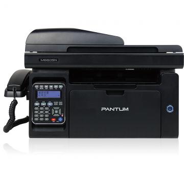   奔图(PANTUM) M6605N黑白激光多能一体机(22页每分钟/复印/打印/扫描/传真/USB打印/网络打印/带自动输稿器)，1年质保
