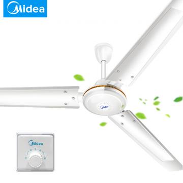   美的（Midea） FC120-BA 电风扇 吊扇 48寸风扇 三叶 55W 3档 无定时 带调速器 白色