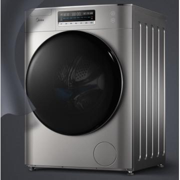 美的（Midea）滚筒洗衣机全自动大容量变频 新风祛味 溶漩风科技 wifi远程 智能家电 初见 MD80T2WADQCY 洗烘一体 8公斤