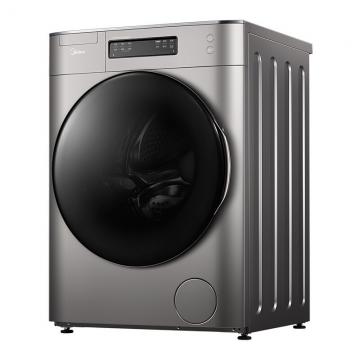美的（Midea）全自动滚筒洗衣机10公斤家用节能安静变频手机控制快净溶旋风洗 智能家电