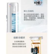 美的空调(Midea)KFR-51LW/BP3DN8Y-YA401(1)A 2匹冷暖变频柜机一级能效（含辅材）
