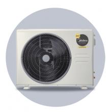 美的(Midea) KFR-72T2W/BDN1-YX(1)Ⅲ 冷暖变频3匹风管机空调 （含辅材）